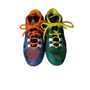 Nike Zoom Freak 1 GS WHAT THE ROOTS Greek CU1486 800‎ Kid's Size 4.5 Y